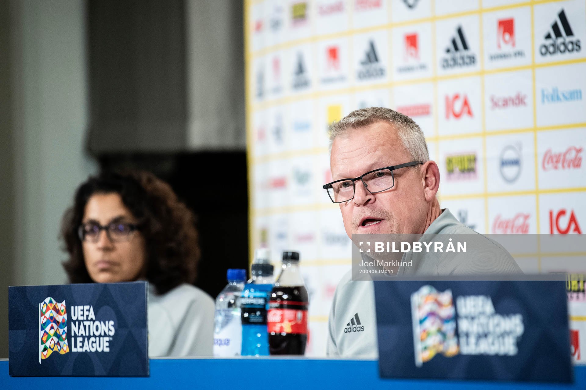 Head coach Janne Andersson of the Swedish national football