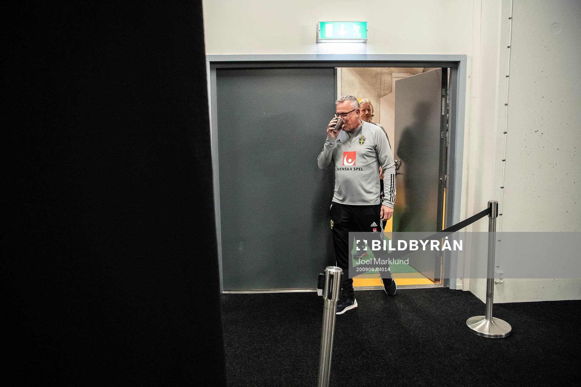 Head coach Janne Andersson of the Swedish national football