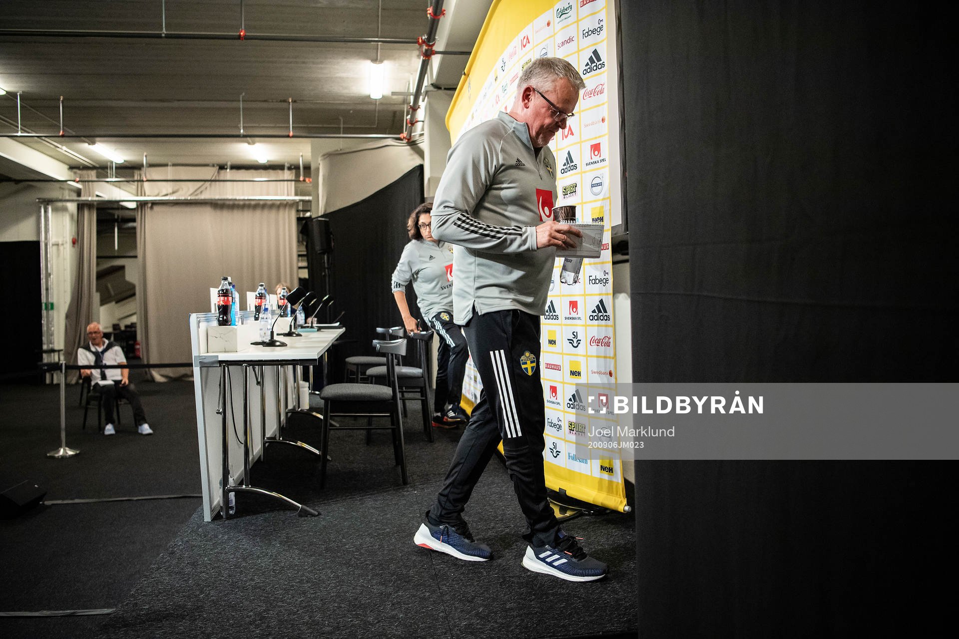 Head coach Janne Andersson of the Swedish national football