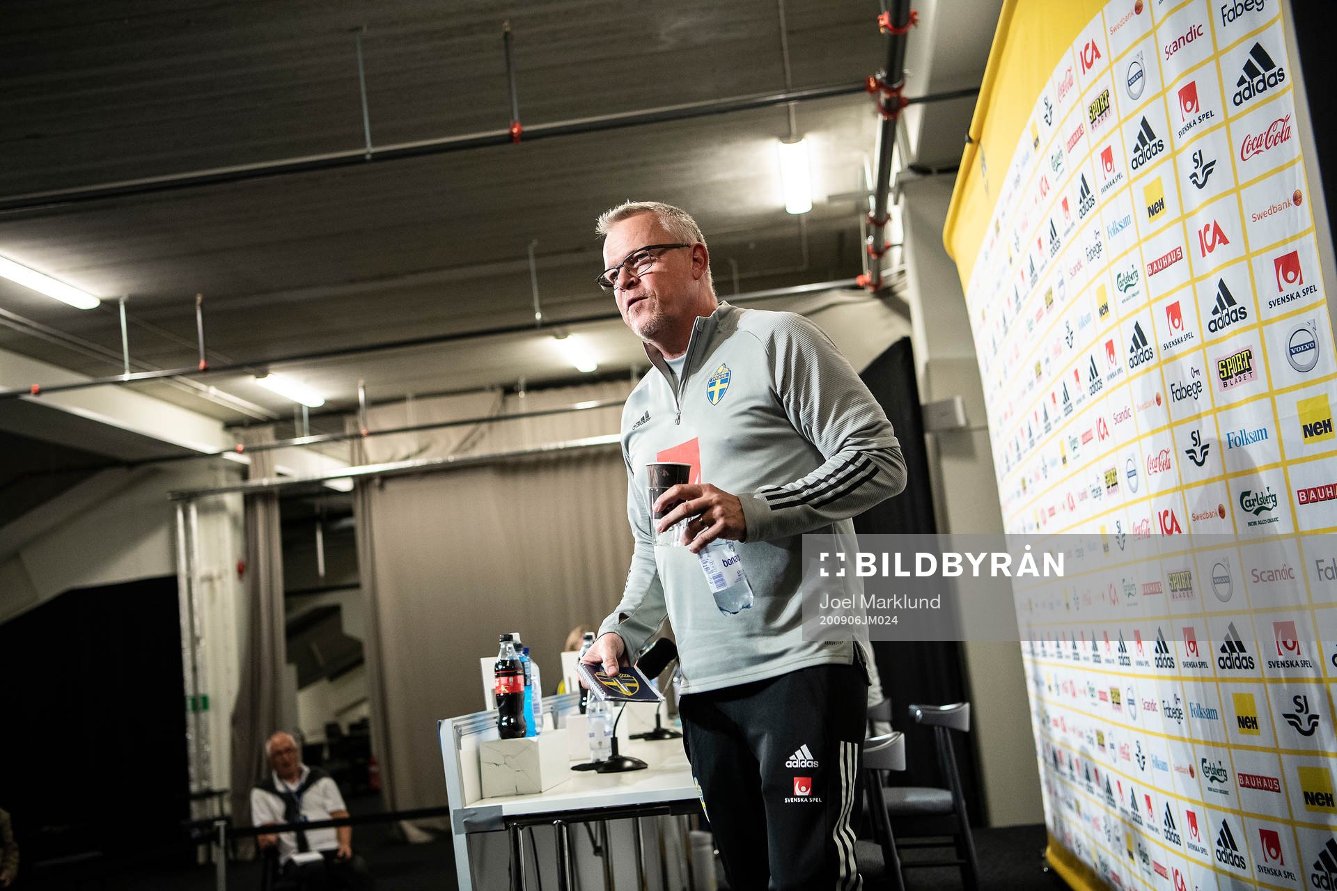 Head coach Janne Andersson of the Swedish national football
