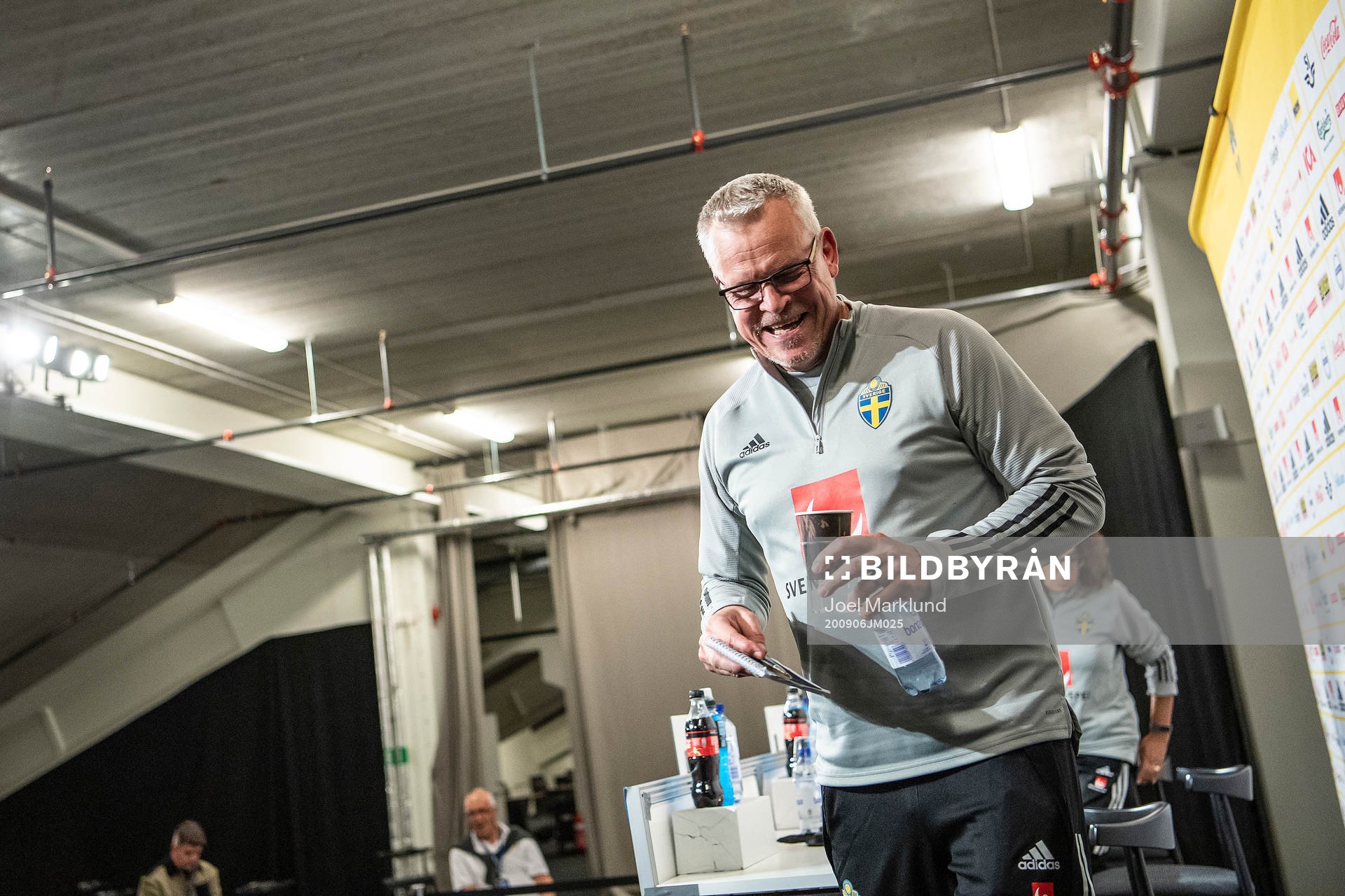 Head coach Janne Andersson of the Swedish national football
