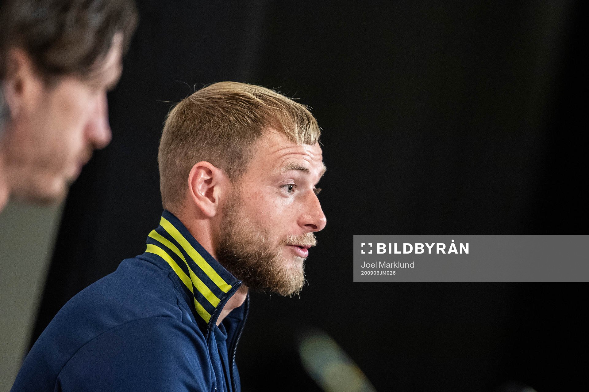 John Guidetti of the Swedish national football team