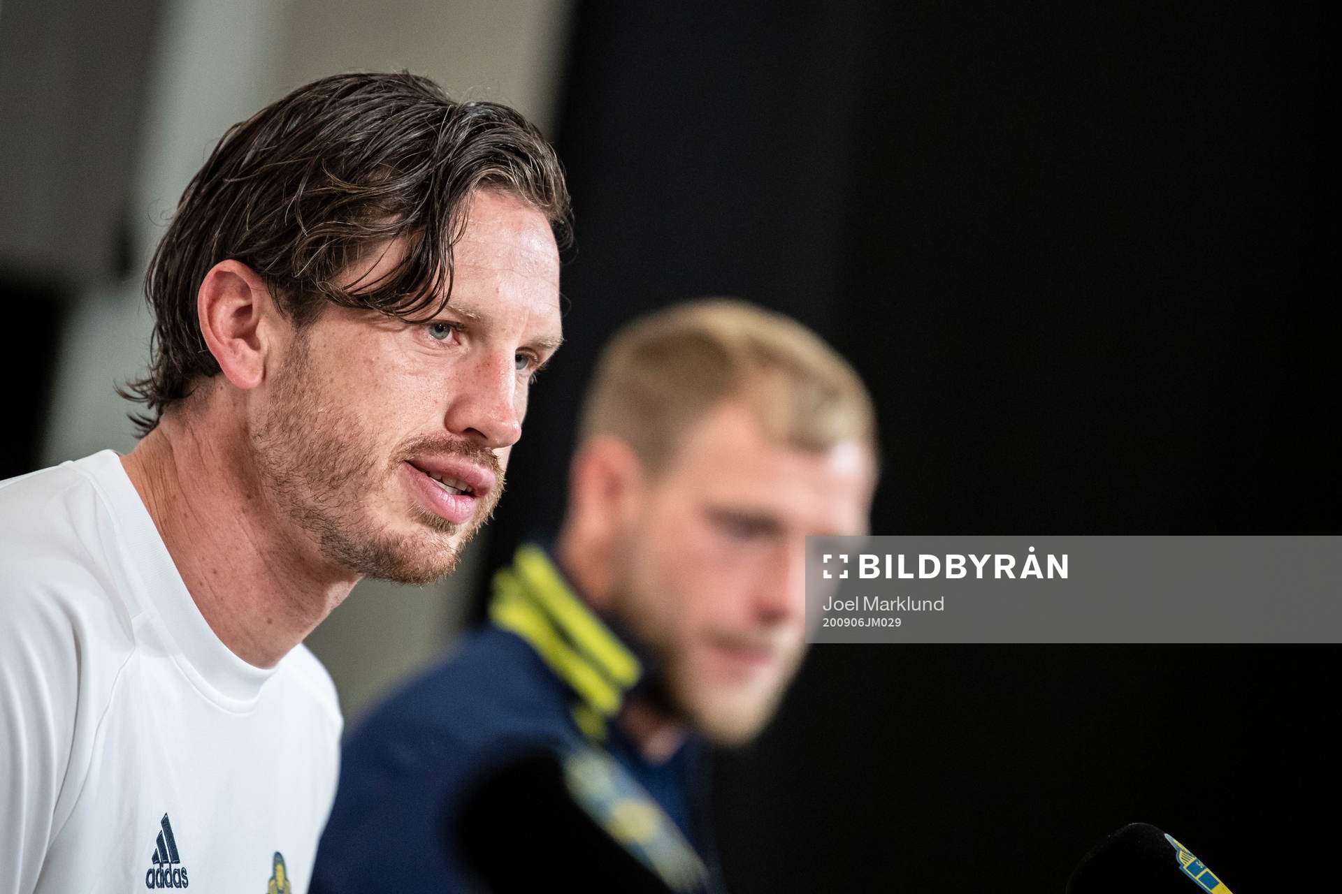 Gustav Svensson of the Swedish national football team