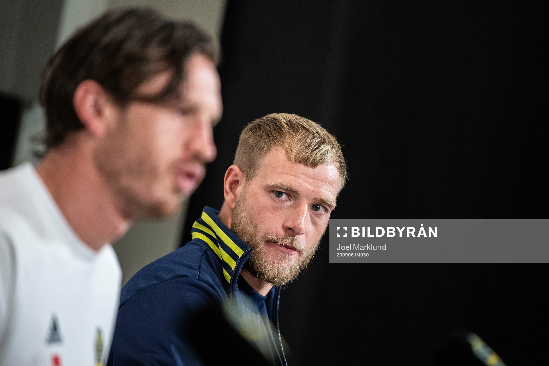 Gustav Svensson and John Guidetti of the Swedish national