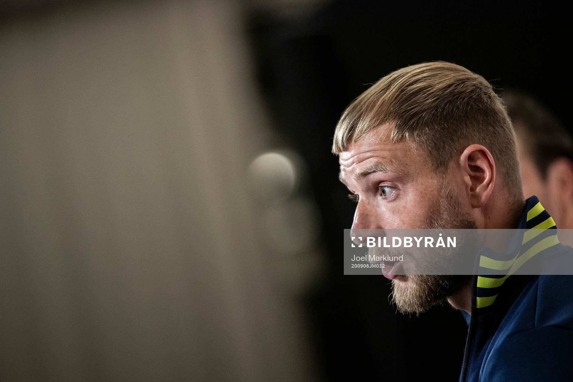 John Guidetti of the Swedish national football team