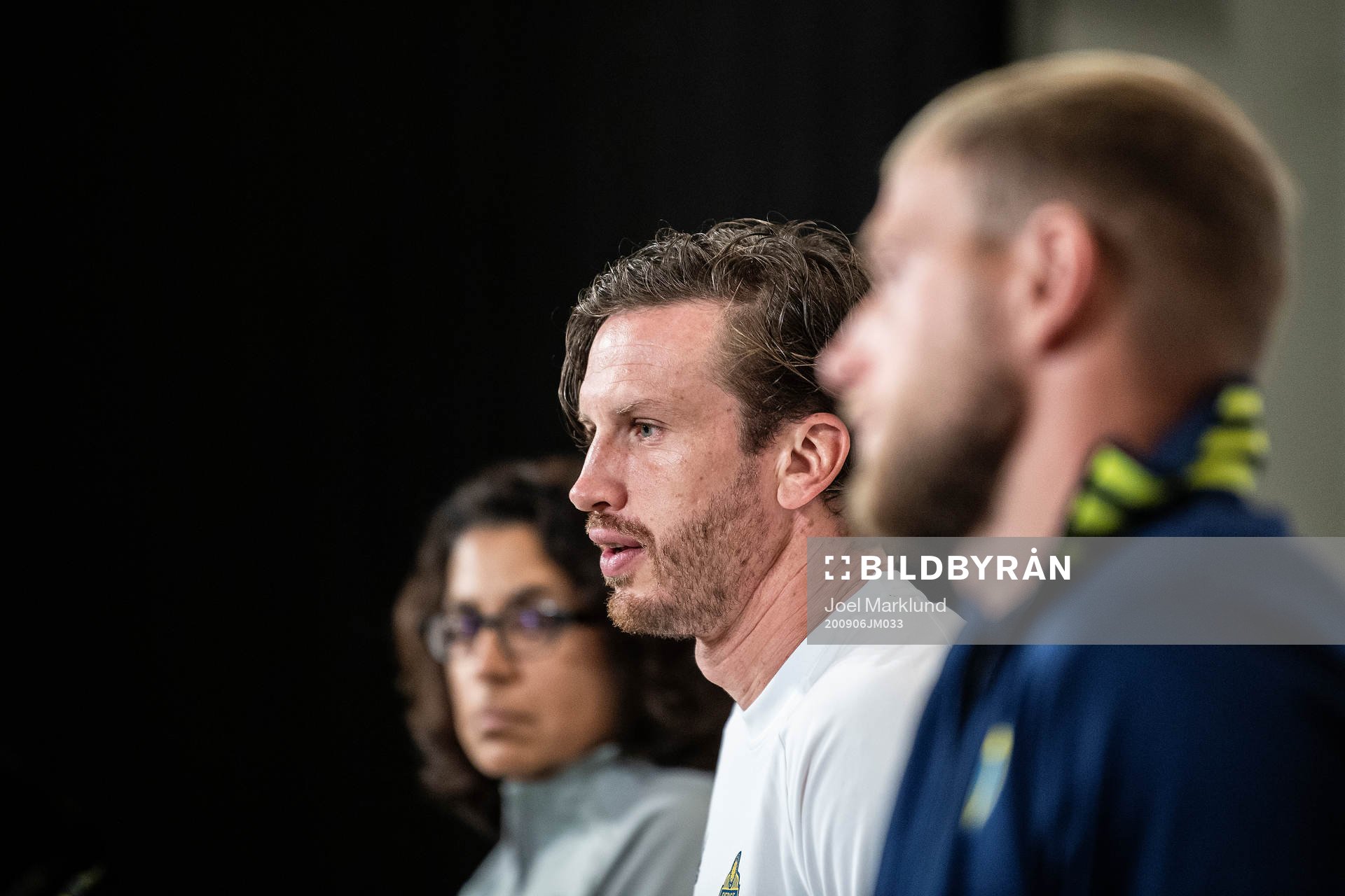 Gustav Svensson of the Swedish national football team