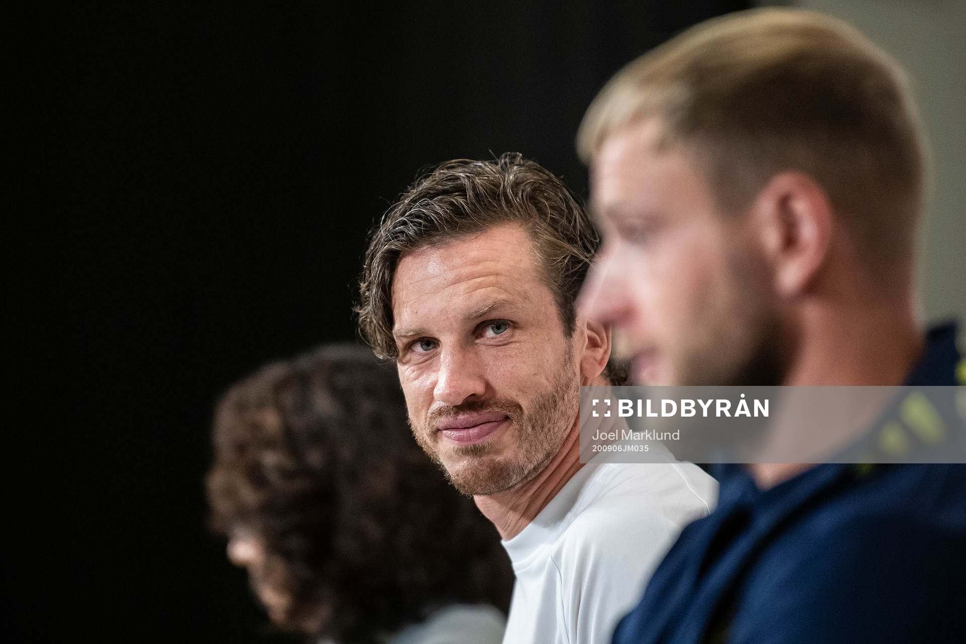 Gustav Svensson of the Swedish national football team