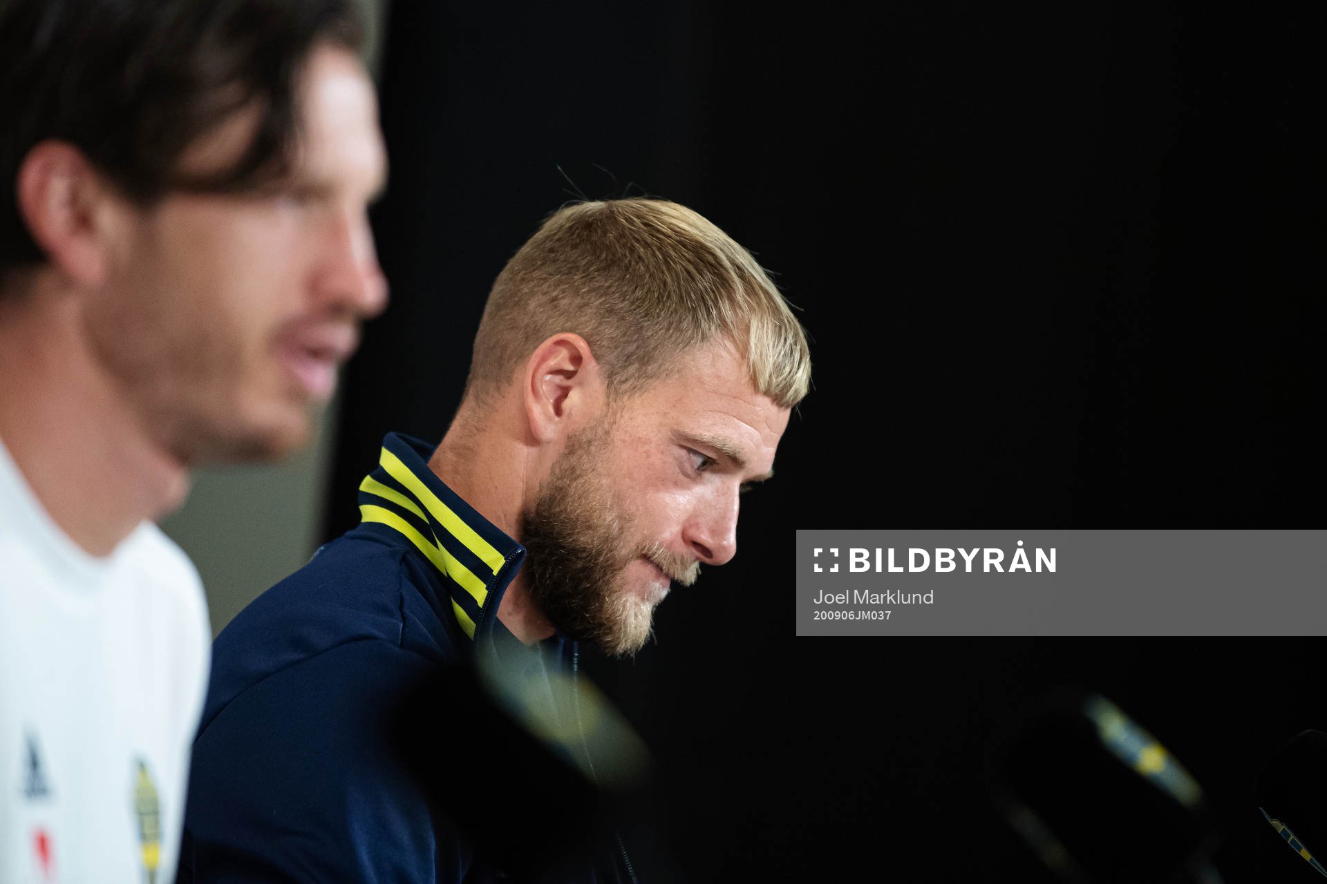 John Guidetti of the Swedish national football team