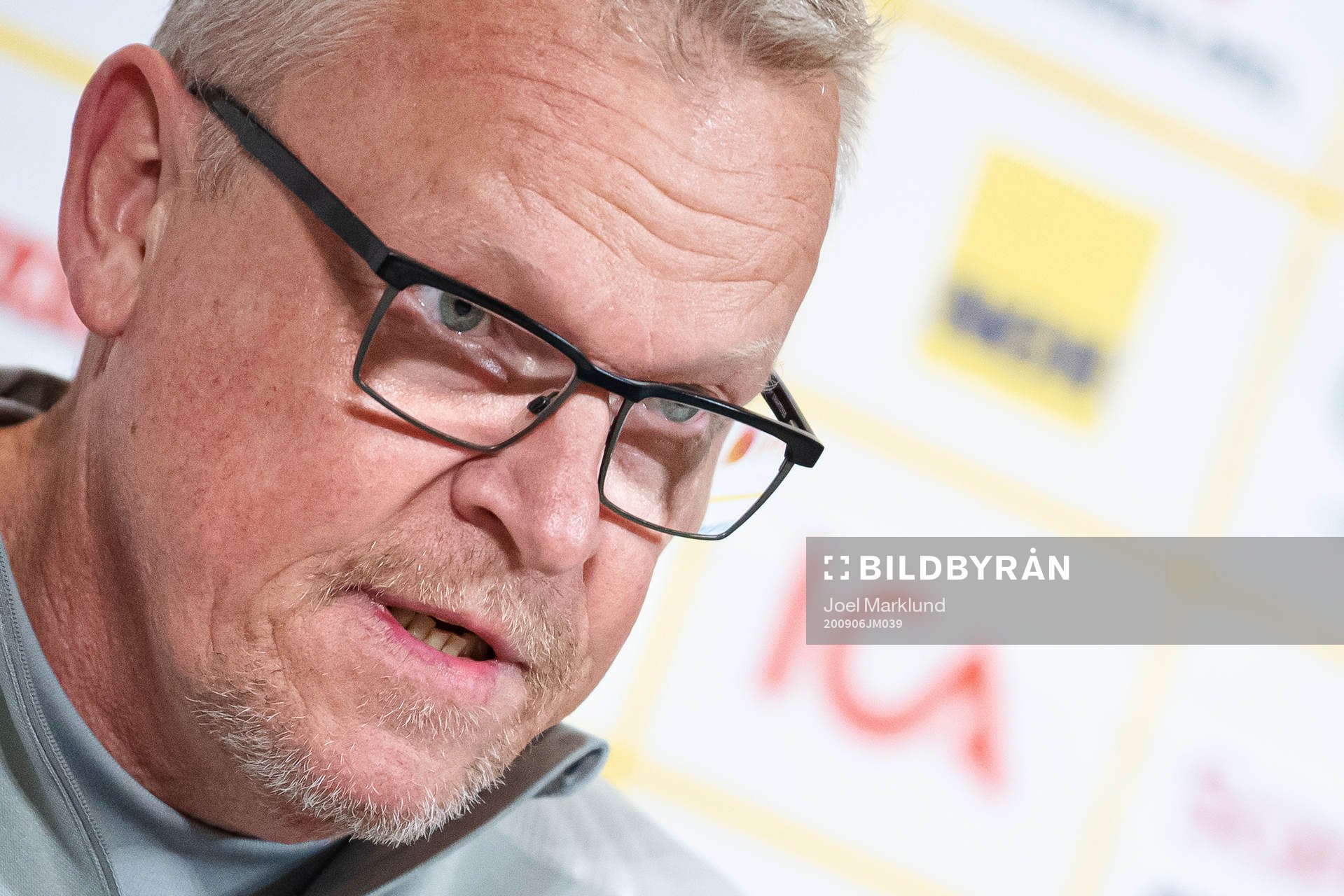 Head coach Janne Andersson of the Swedish national football