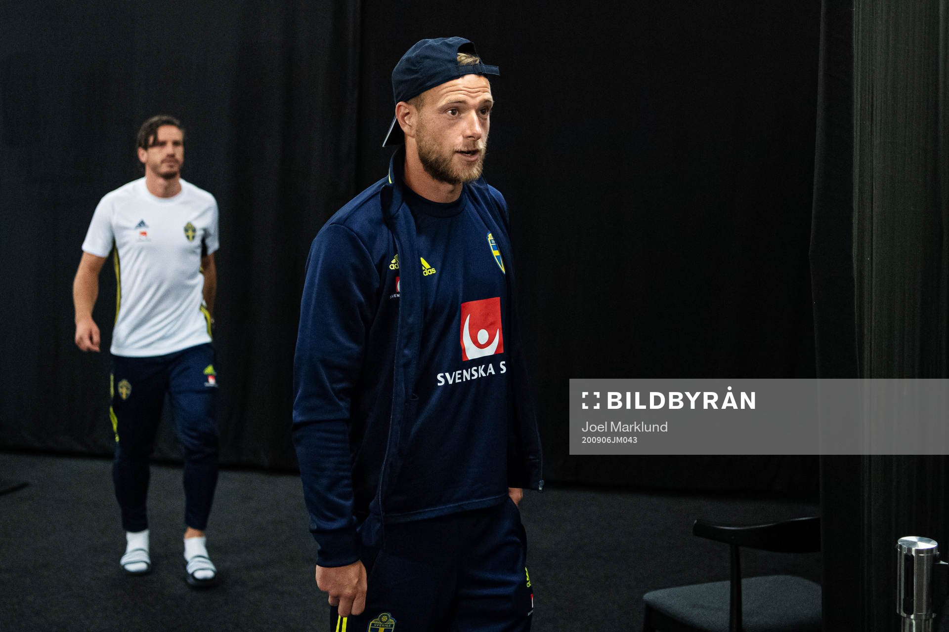Gustav Svensson and John Guidetti of the Swedish national