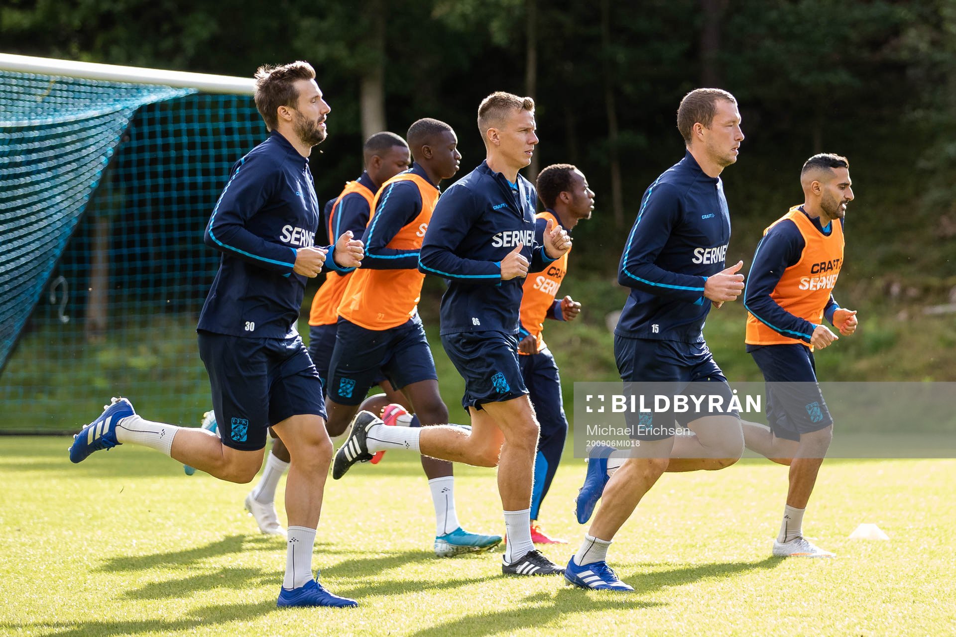 IFK Göteborgs Mattias Bjärsmyr, Pontus Wernbloom och