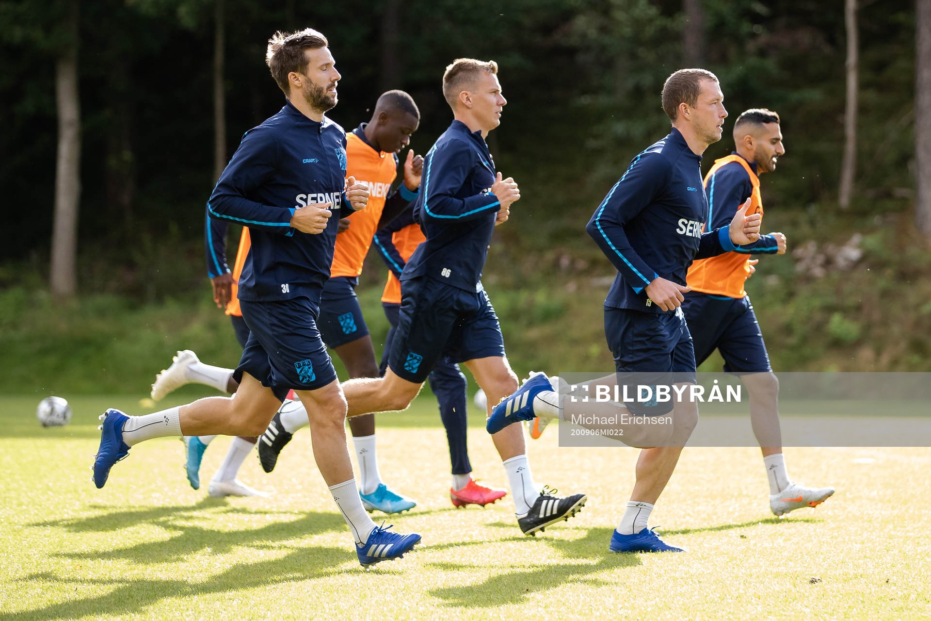 IFK Göteborgs Mattias Bjärsmyr, Pontus Wernbloom och