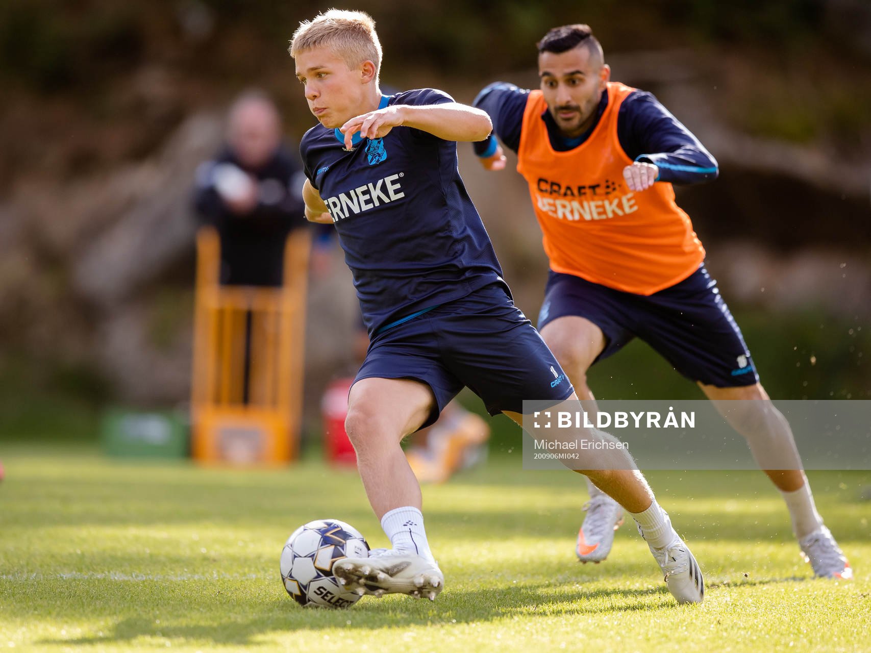 IFK Göteborgs Isak Dahlqvist och Sargon Abraham