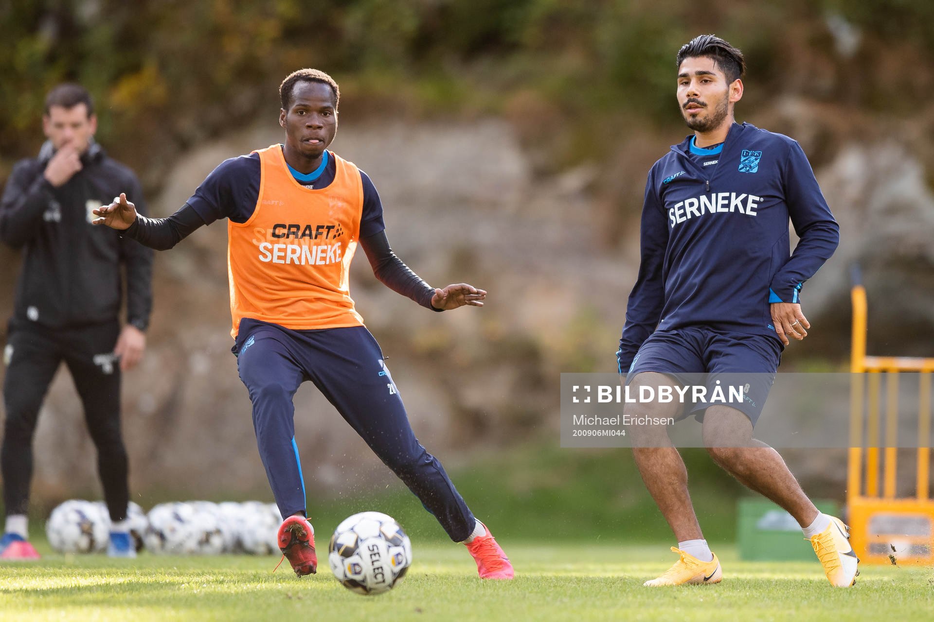 IFK Göteborgs Alhassan Yusuf Abdullahi och Hosam Aiesh