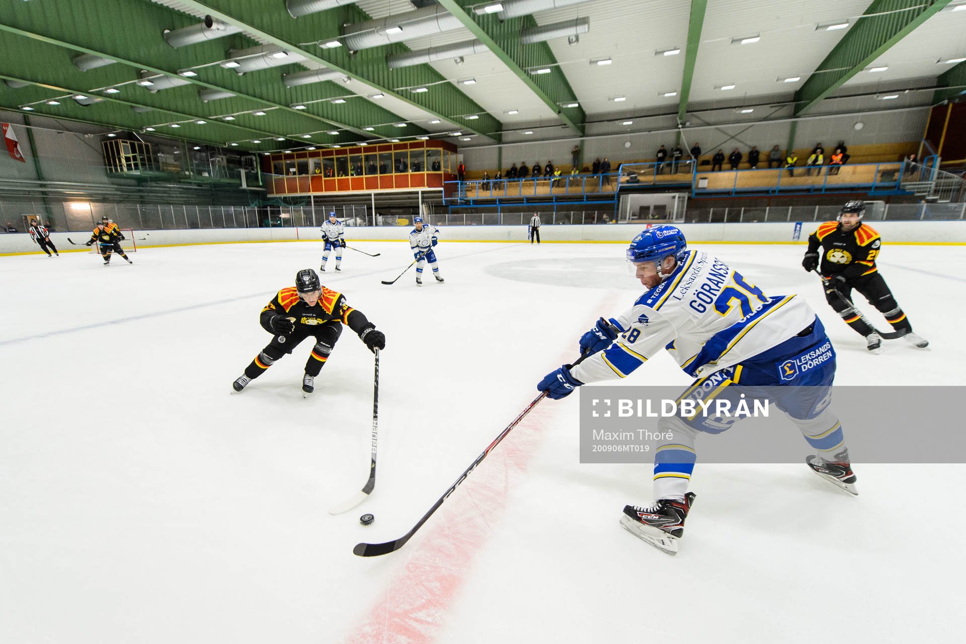 Brynäs Daniel Mannberg och Leksands Mattias Göransson