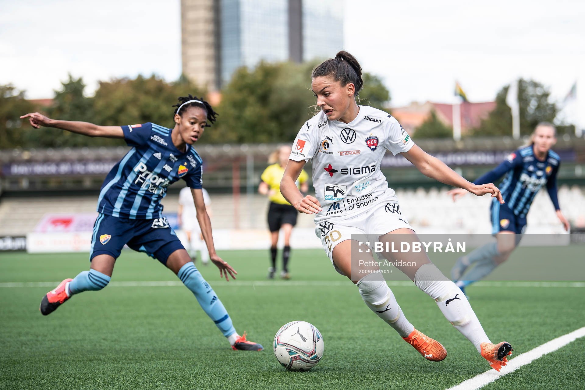 Rosengårds Johanna Rytting Kaneryd och Djurgårdens Linda