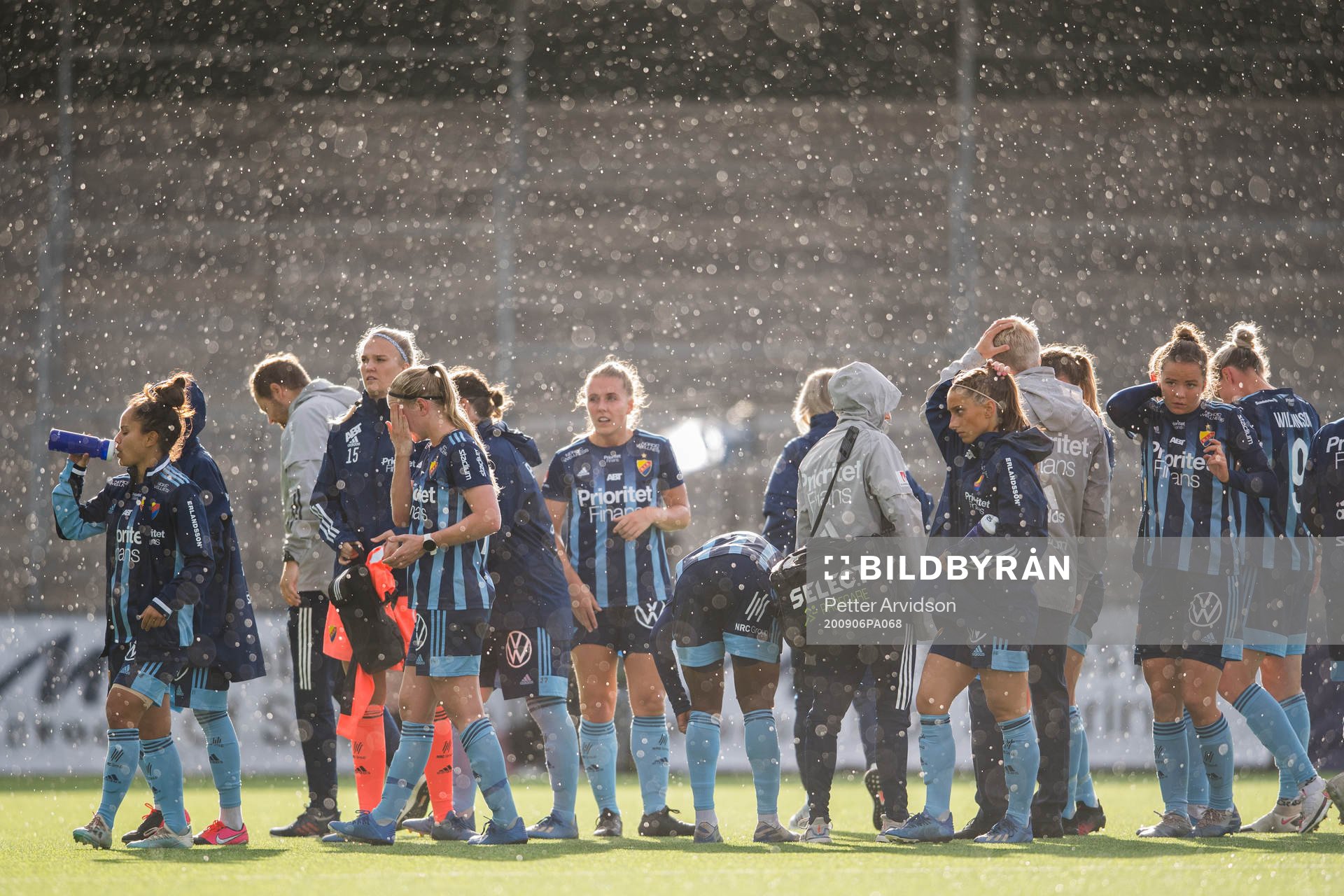Djurgårdens spelare deppar