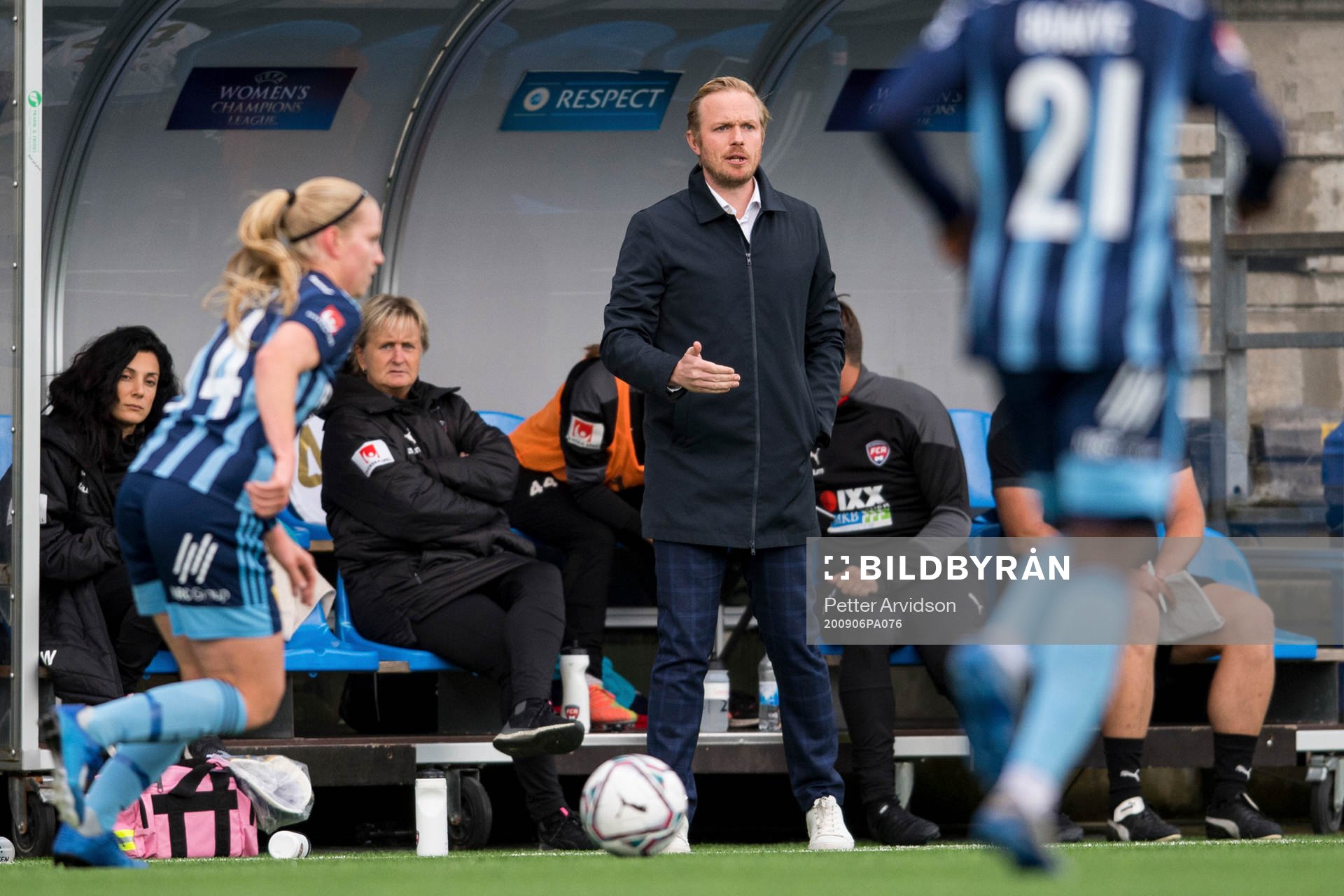 Rosengårds tränare Jonas Eidevall