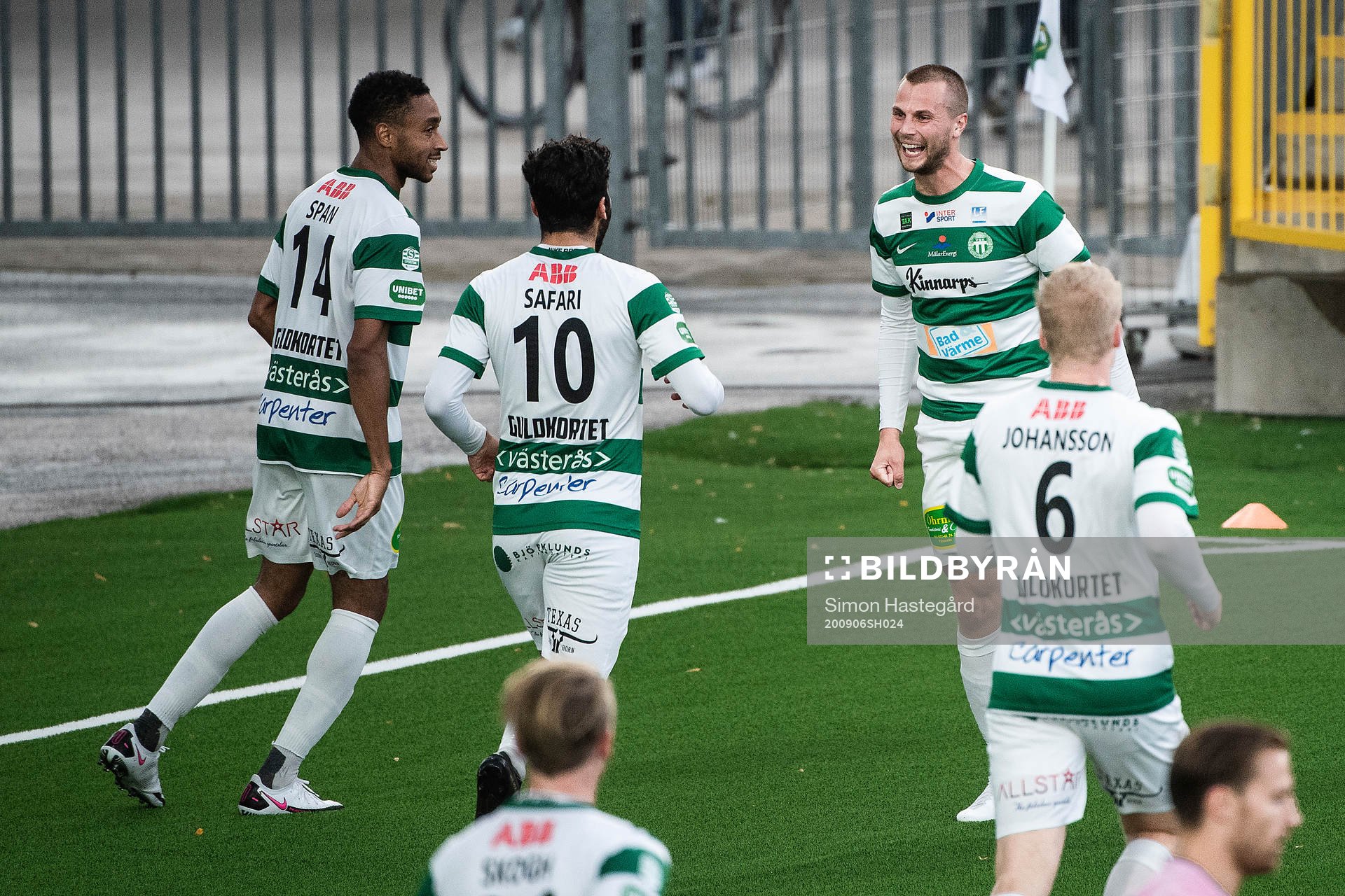 Västerås Jonas Hellgren jublar