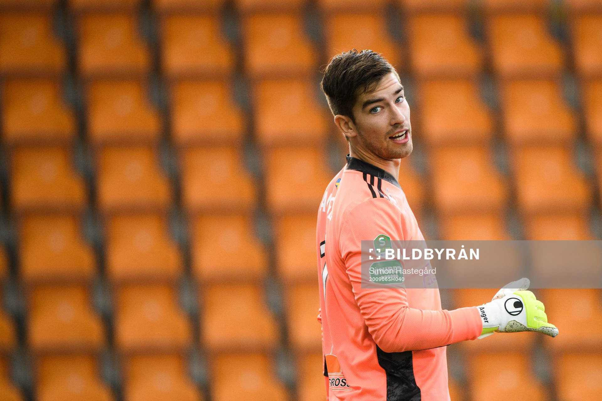 Dalkurds målvakt Filip Anger