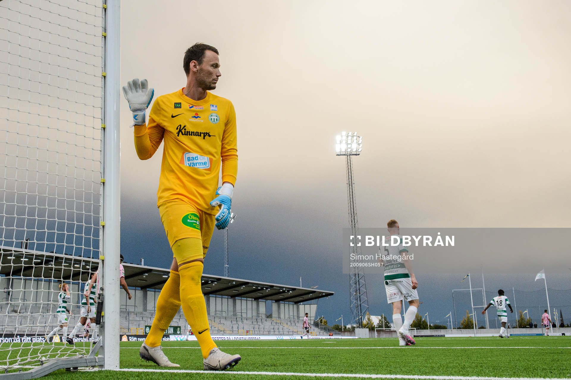 Västerås målvakt Anton Fagerström