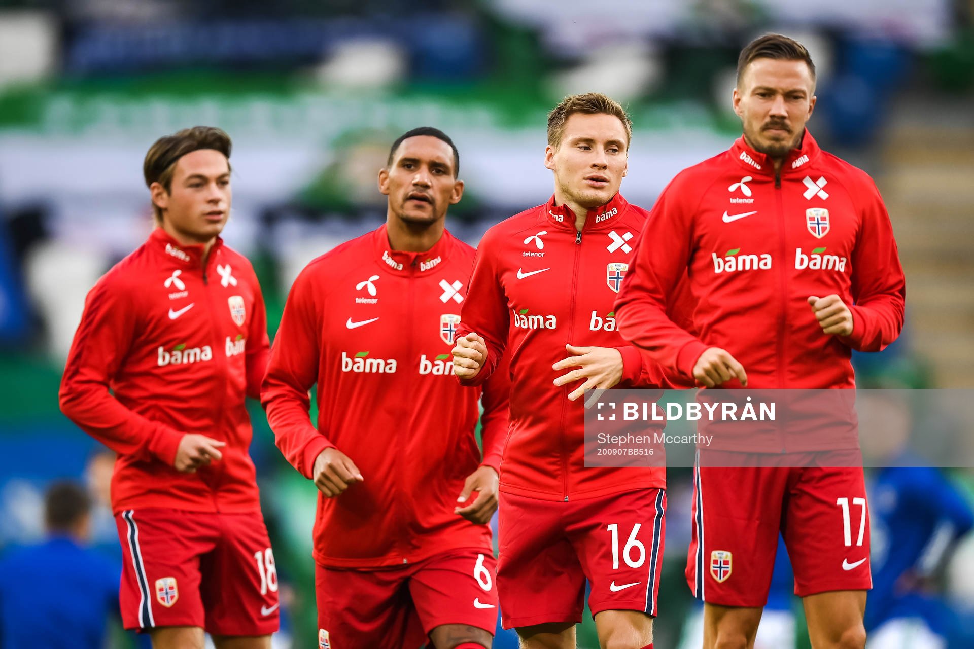 Patrick Berg, Ruben Gabrielsen, Jonas Svensson and Martin