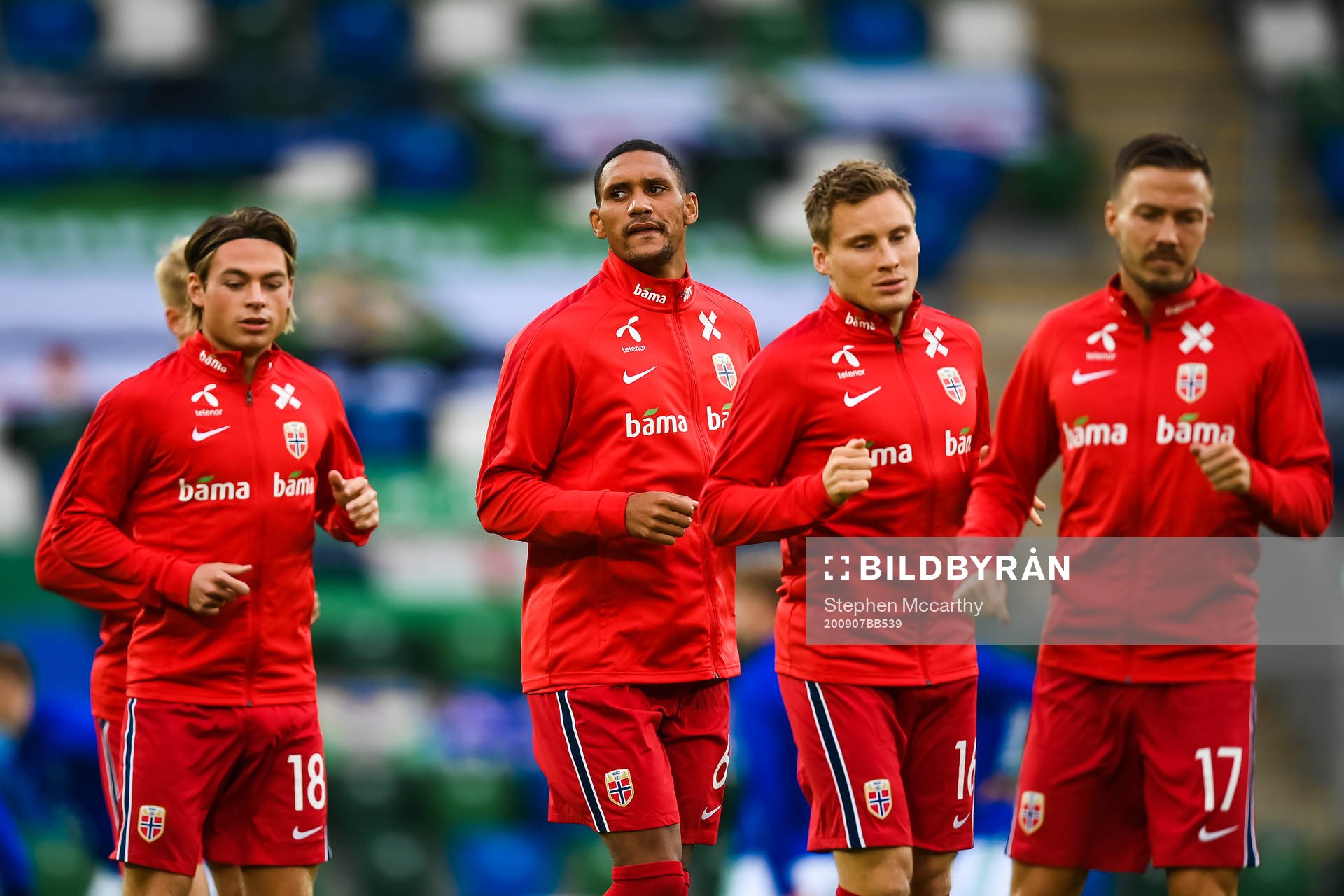 Patrick Berg, Ruben Gabrielsen, Jonas Svensson and Martin