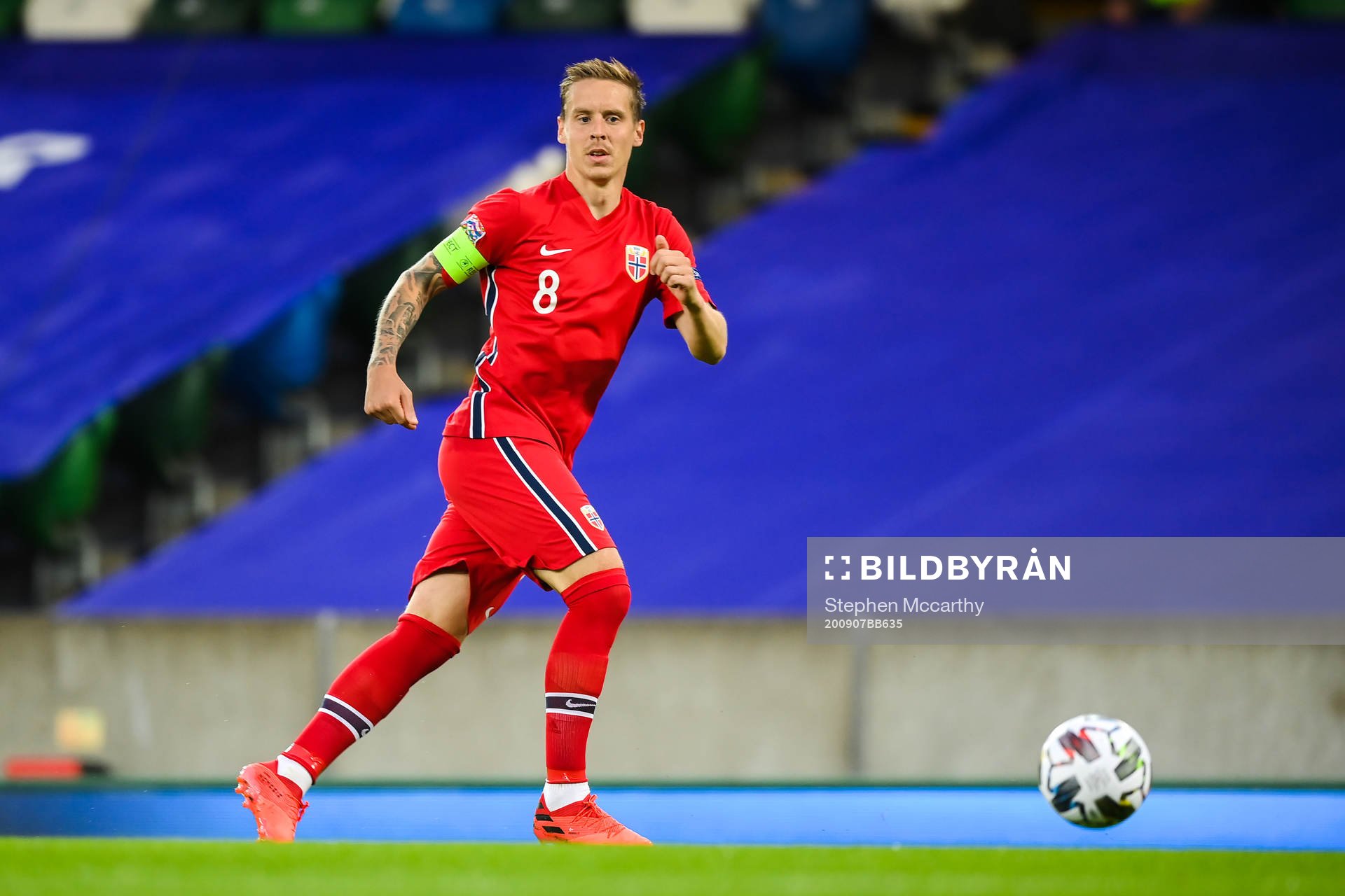 Stefan Johansen of Norway