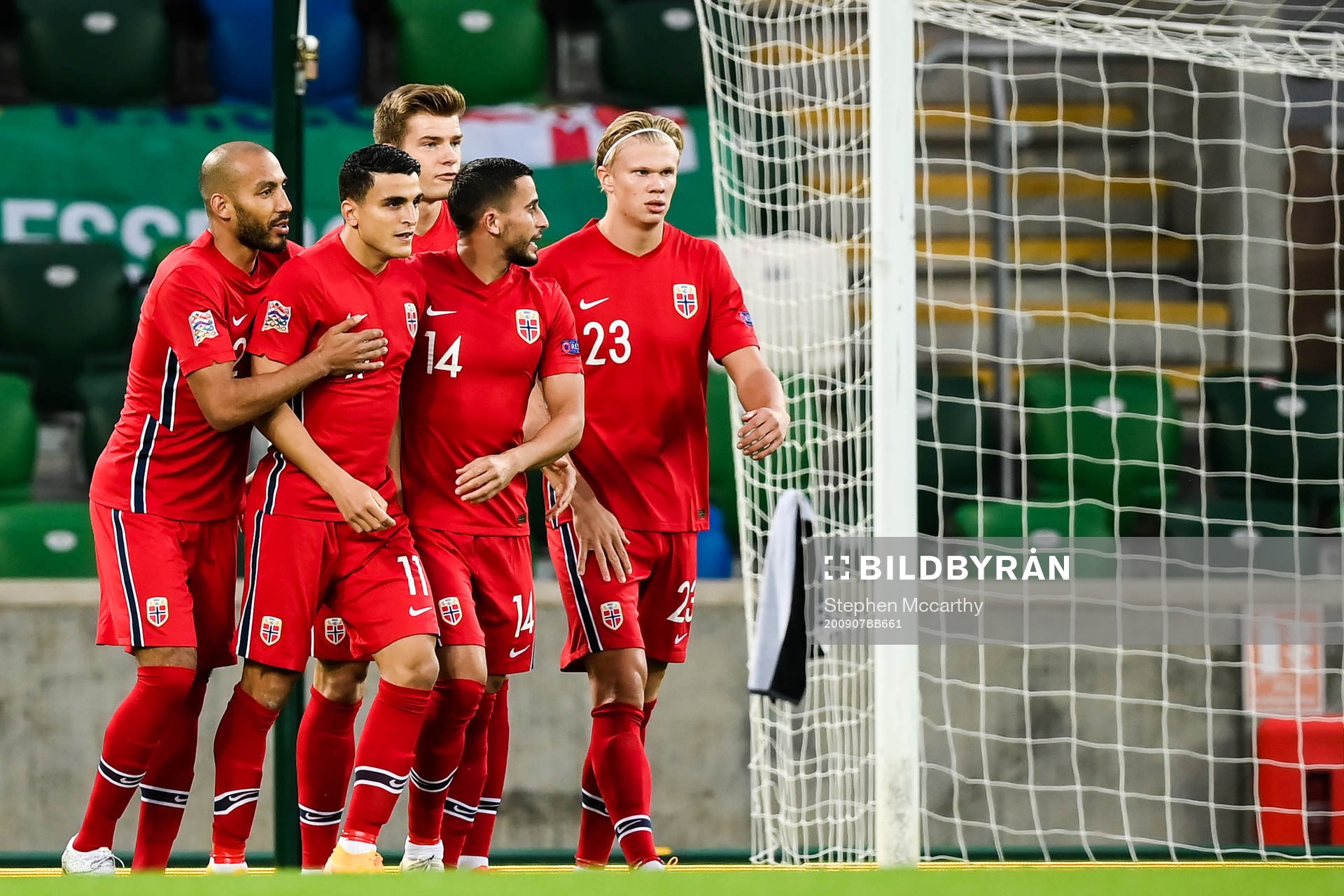 Haitam Aleesami, Omar Elabdellaoui, Alexander Sørloth,