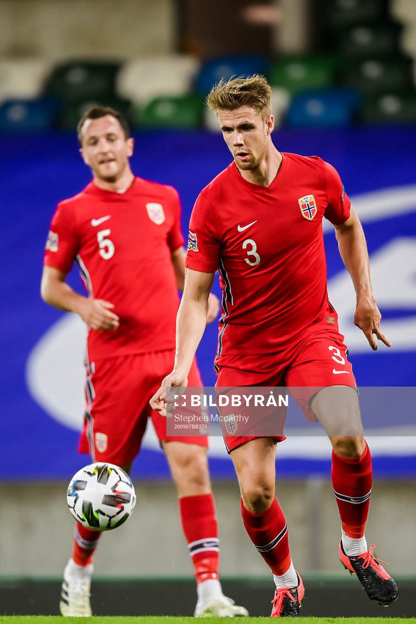 Kristoffer Ajer of Norway