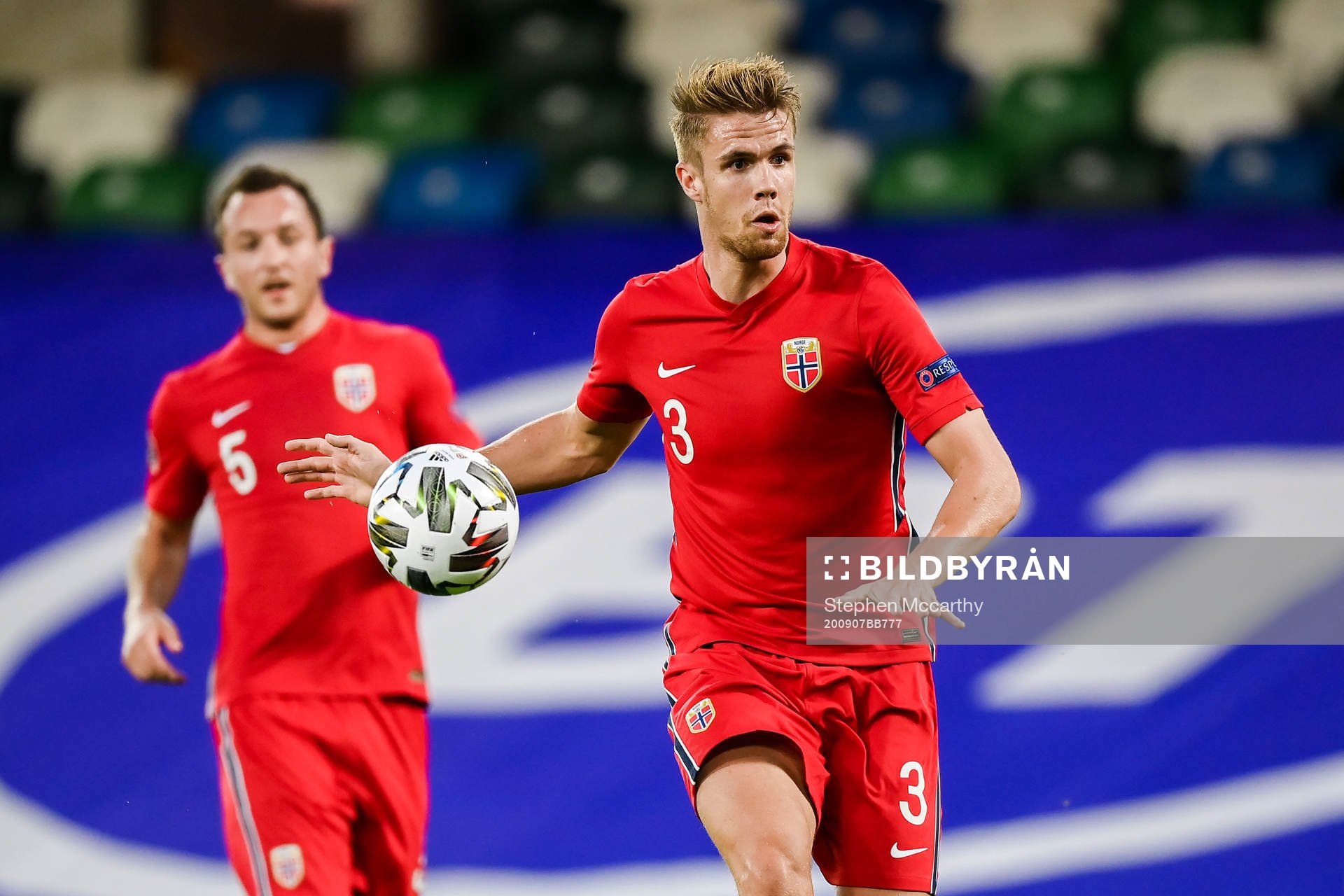 Kristoffer Ajer of Norway