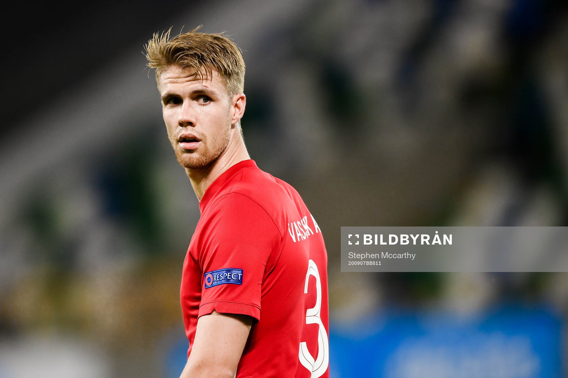 Kristoffer Ajer of Norway
