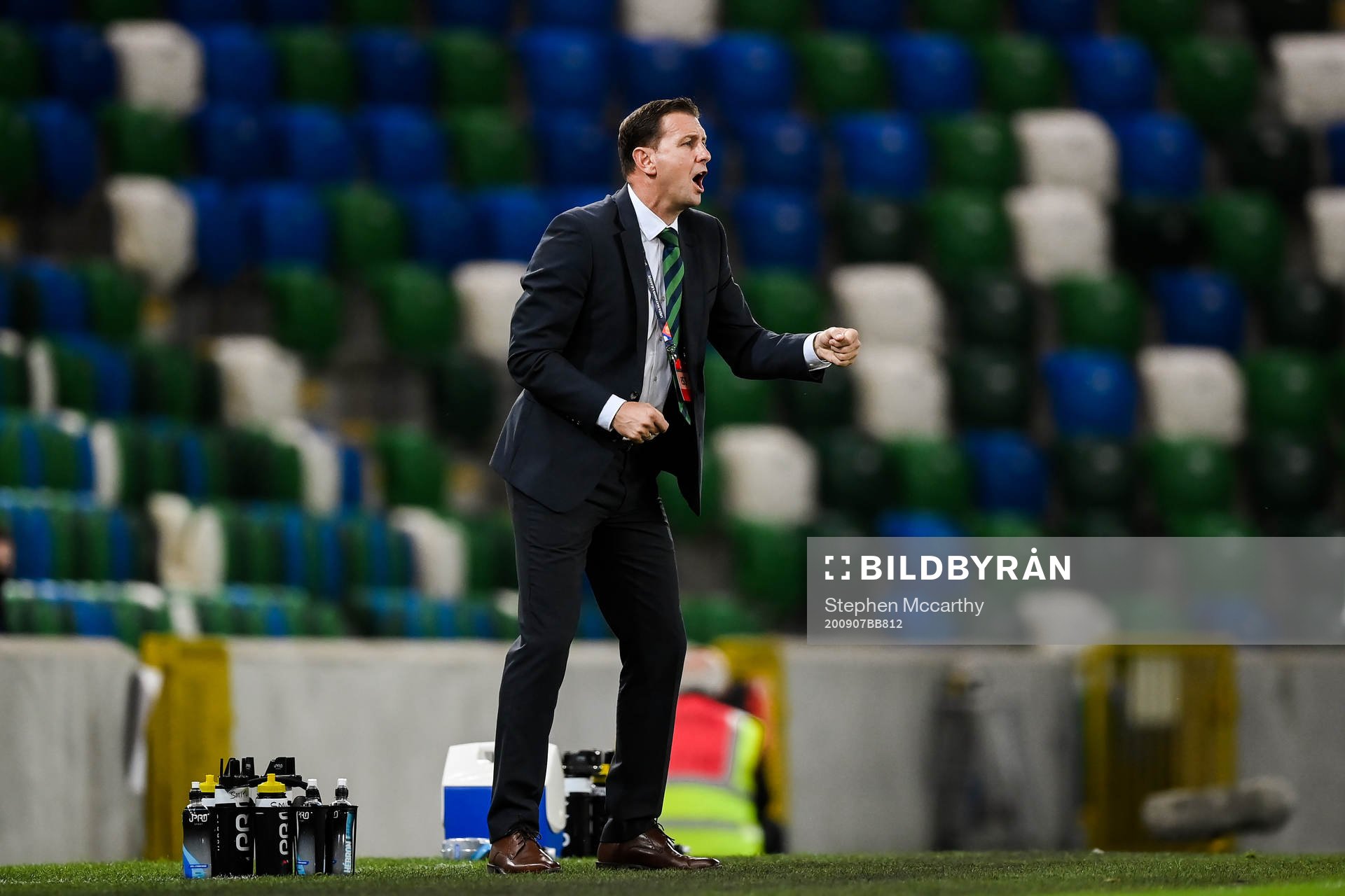 Head coach Ian Baraclough of Northern Ireland