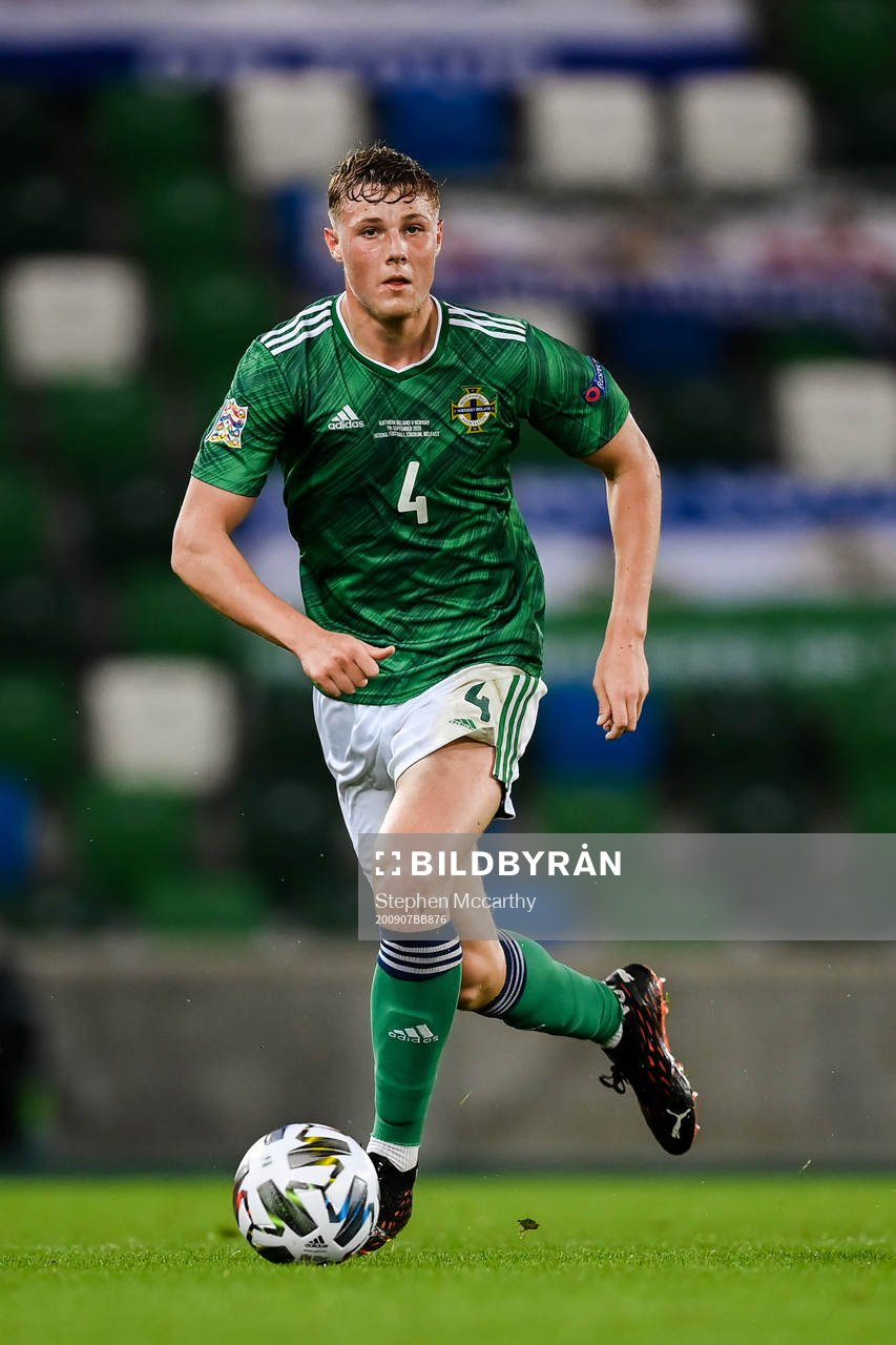 Daniel Ballard of Northern Ireland