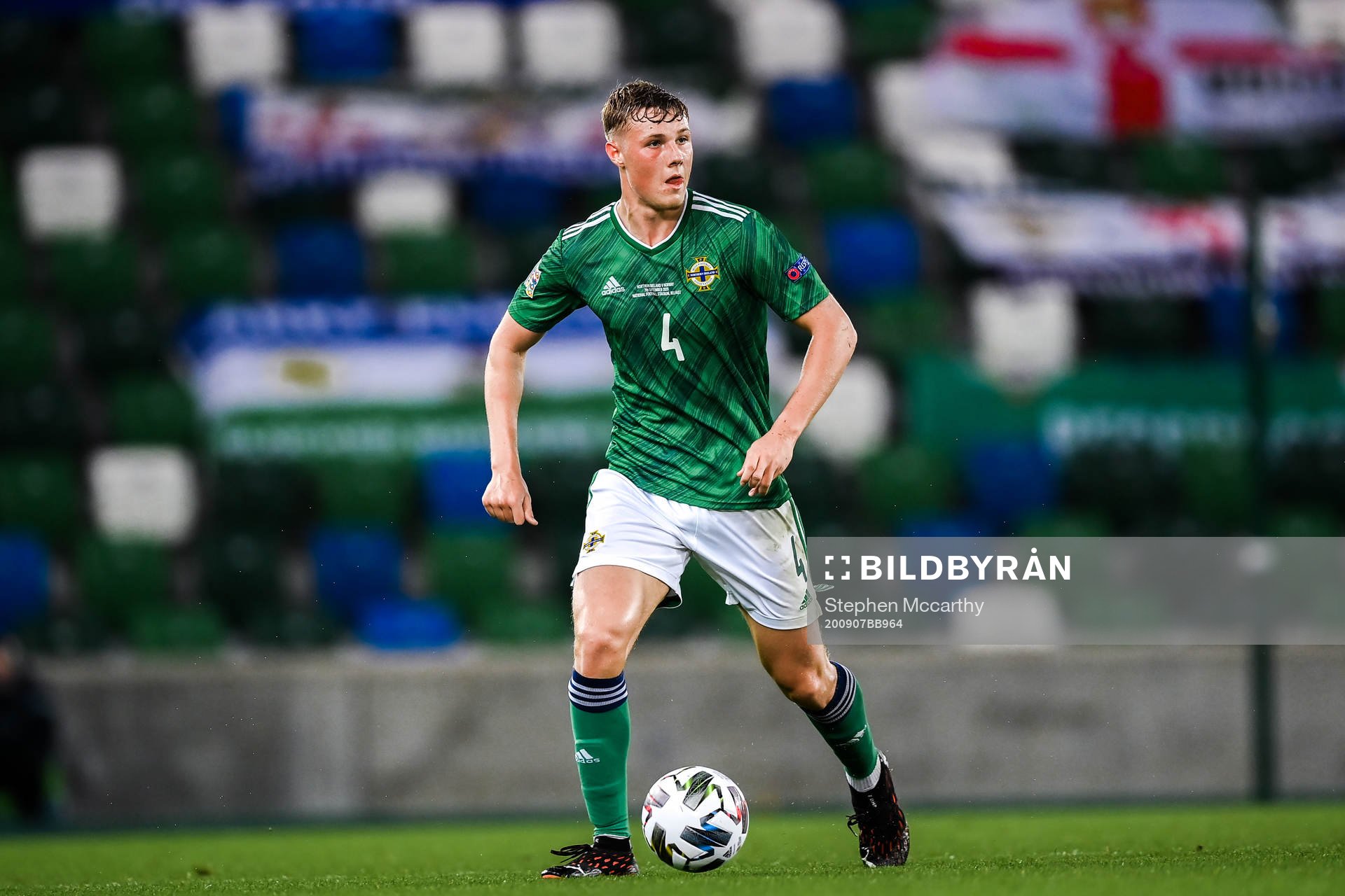 Daniel Ballard of Northern Ireland