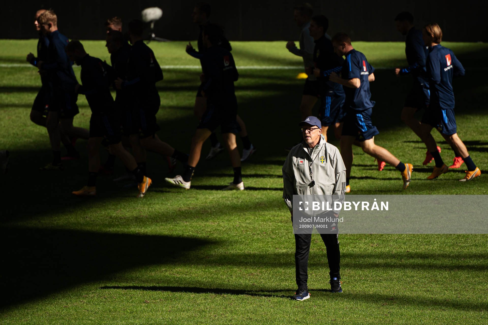 Head coach Janne Andersson of the Swedish national football