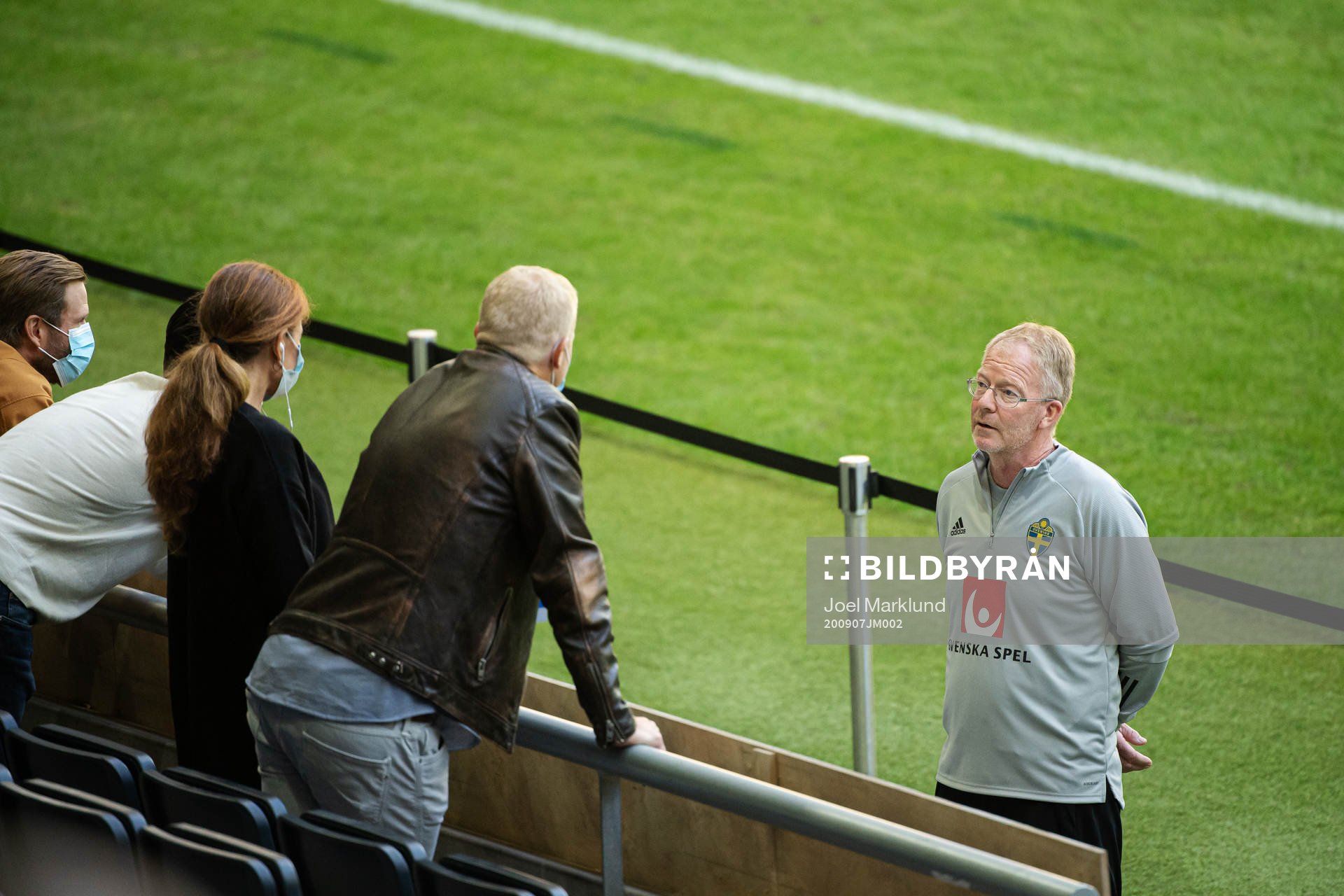 Lasse Jacobsson, scout for the Swedish national football