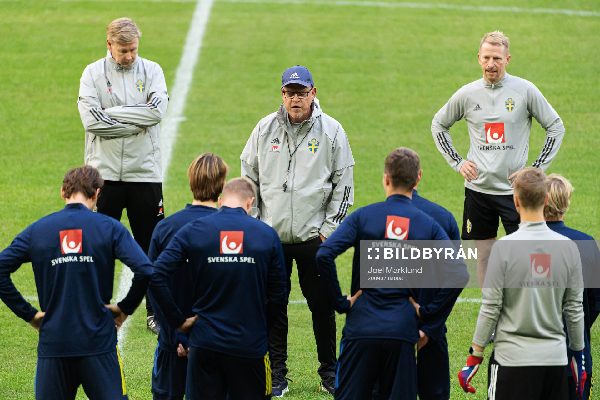 Head coach Janne Andersson of the Swedish national football