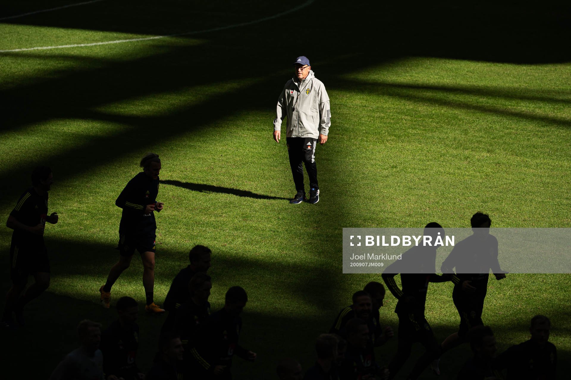 Head coach Janne Andersson of the Swedish national football