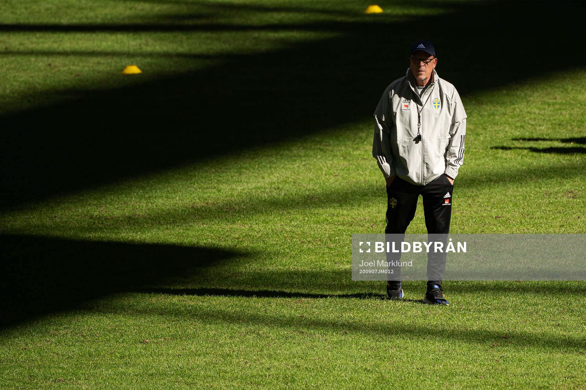 Head coach Janne Andersson of the Swedish national football