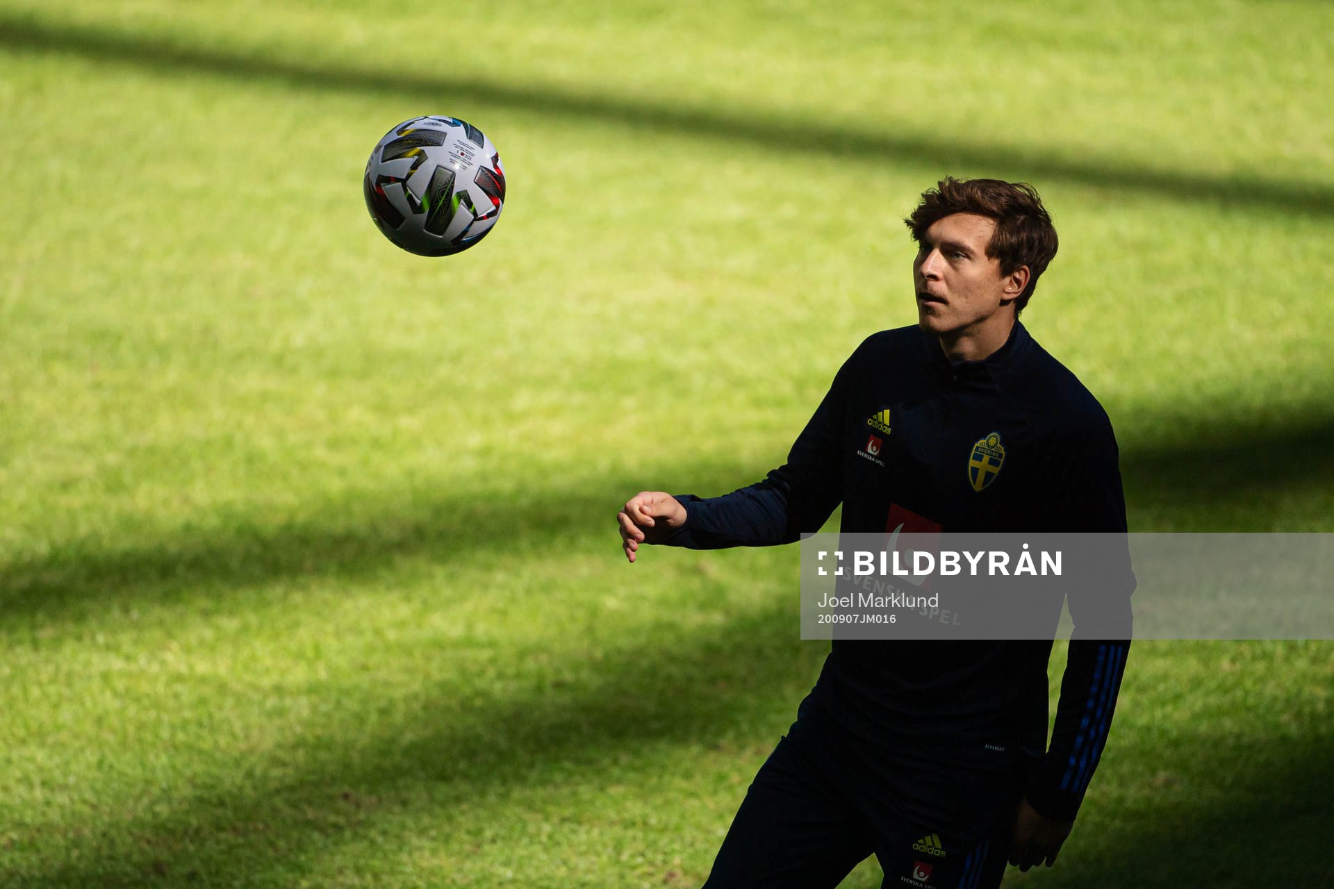 Victor Nilsson Lindelöf of the Swedish national football