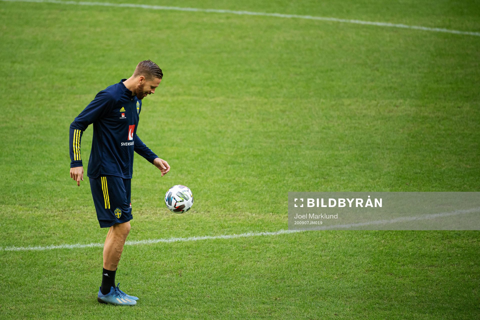 Pontus Jansson of the Swedish national football team