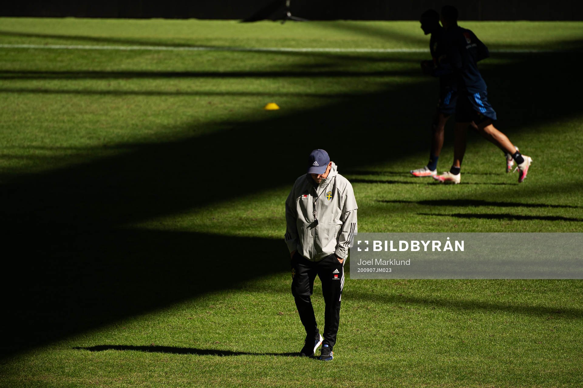Head coach Janne Andersson of the Swedish national football