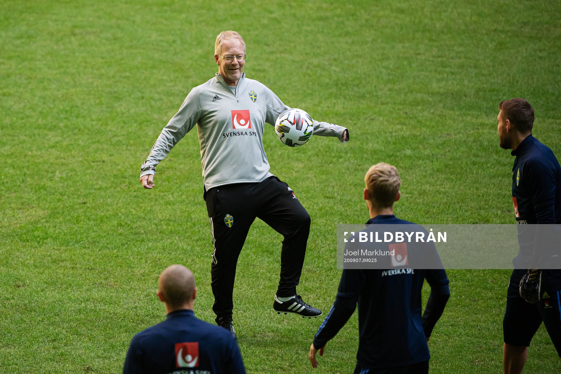 Lasse Jacobsson, scout for the Swedish national football