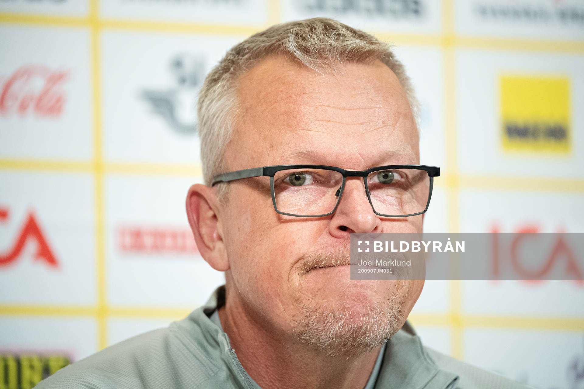 Head coach Janne Andersson of the Swedish national football