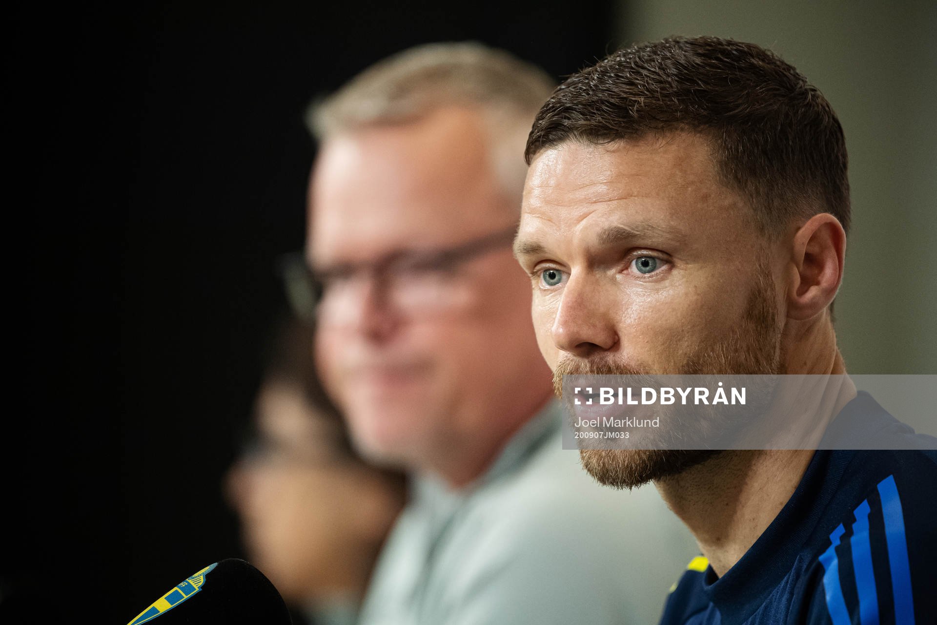 Marcus Berg of the Swedish national football team