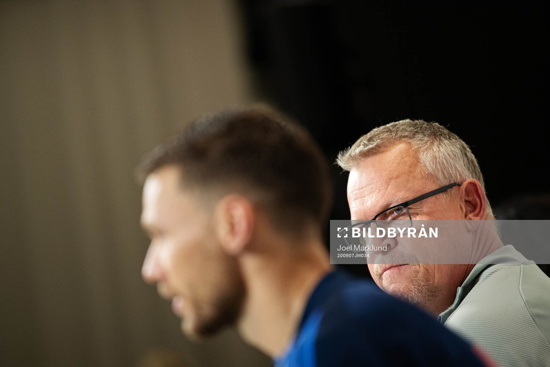 Head coach Janne Andersson of the Swedish national football