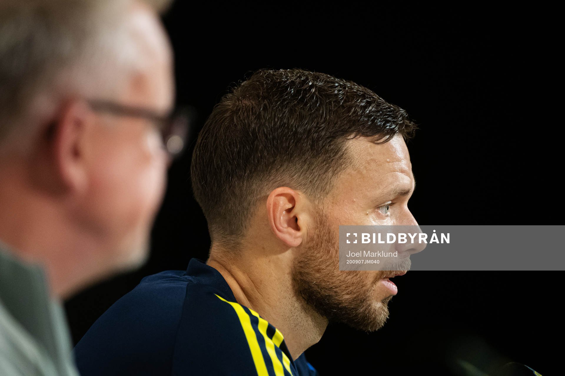 Marcus Berg of the Swedish national football team
