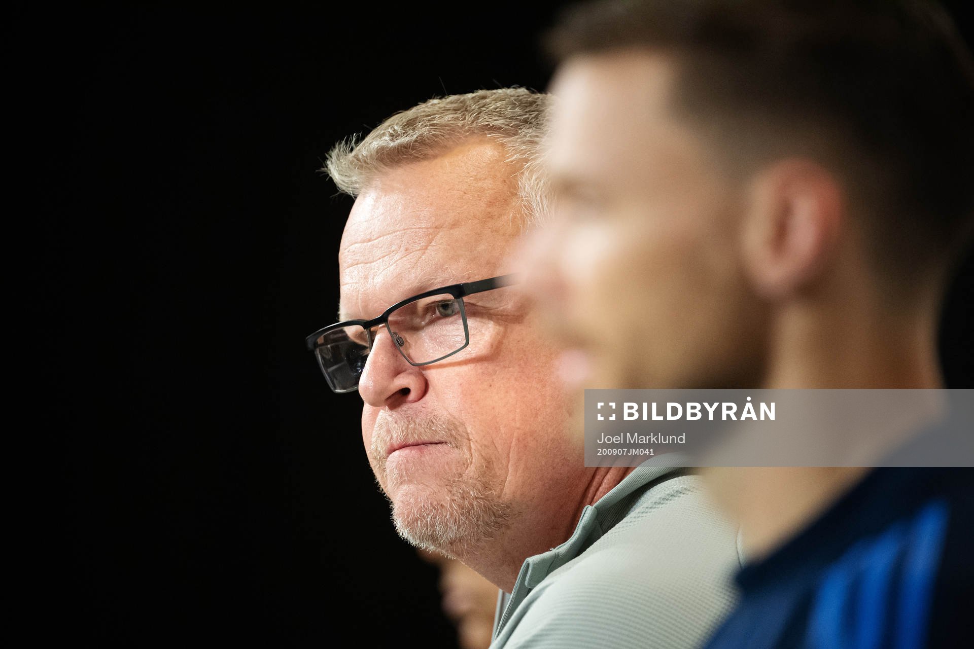 Head coach Janne Andersson of the Swedish national football
