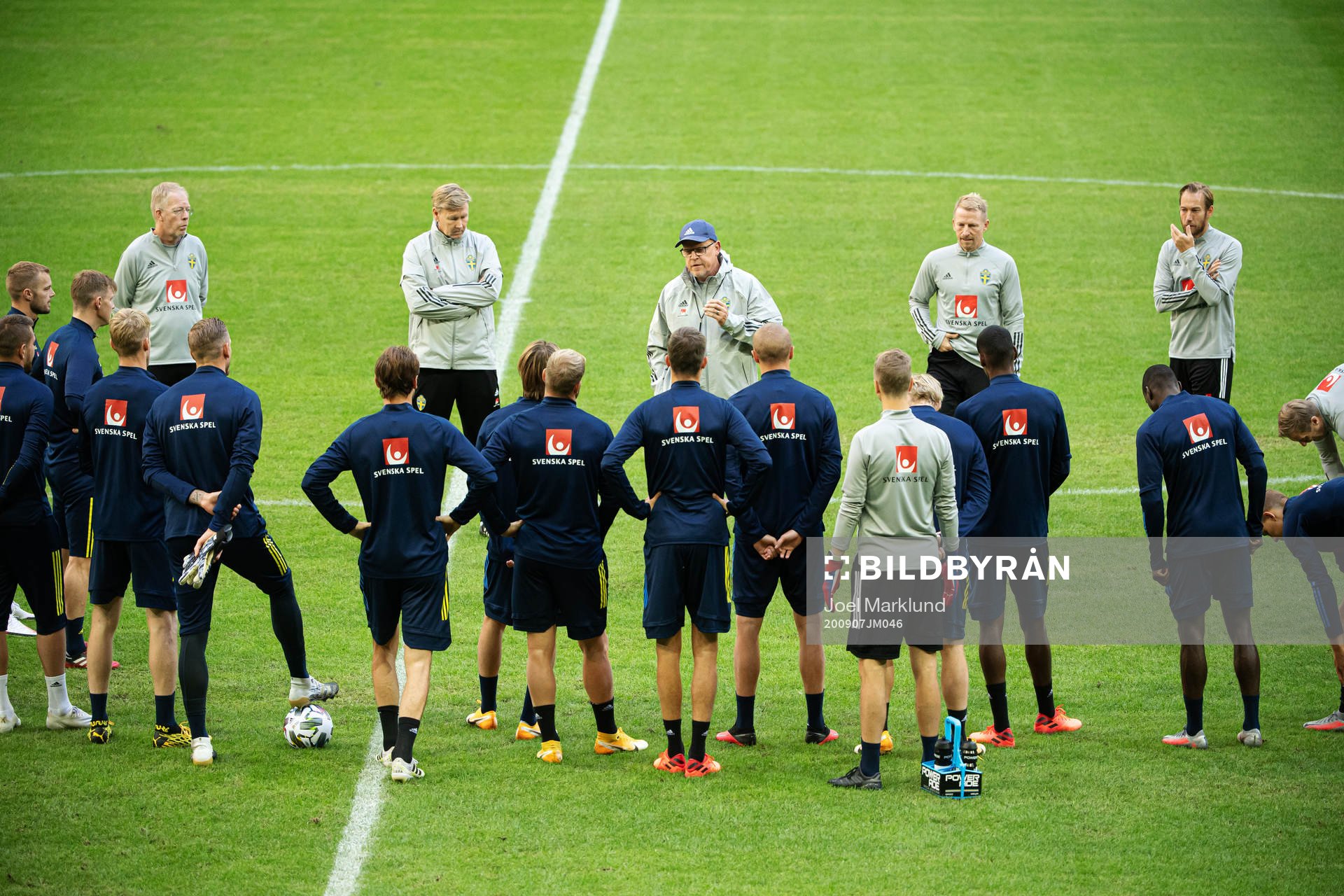 Head coach Janne Andersson of the Swedish national football